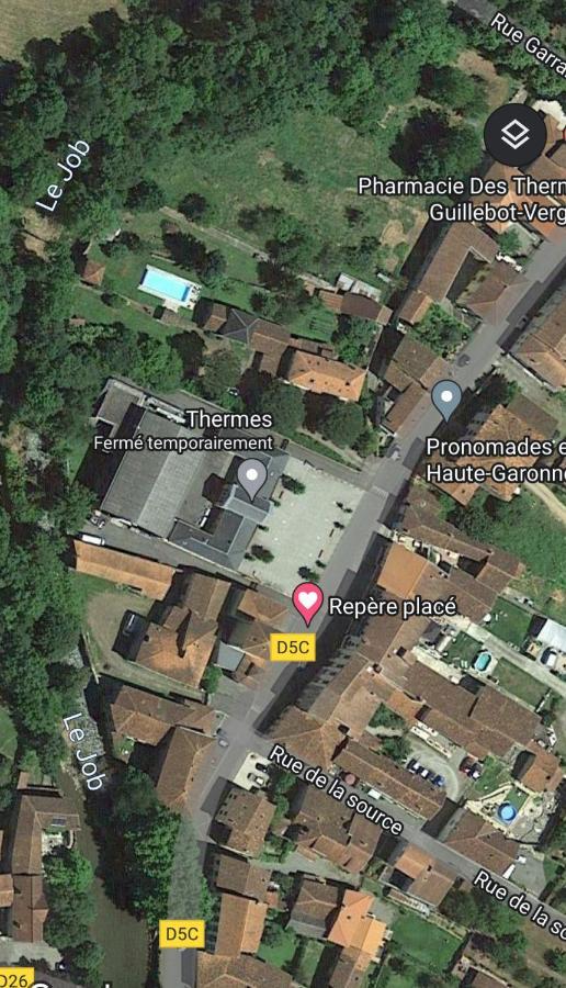 Chaleureux Studio Independant Encausse-les-Thermes Exterior foto